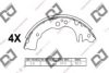 DJ PARTS BS1084 Brake Shoe Set